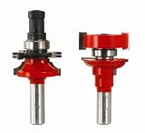 Freud 99-763 New Premier Adjustable Rail & Stile Router Bit System, 1/2-Inch Shank
