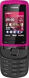 Nokia C2-05 Slider-Handy Touch und Type (5,1 cm (2 Zoll) Touchscreen, VGA-Kamera) pink