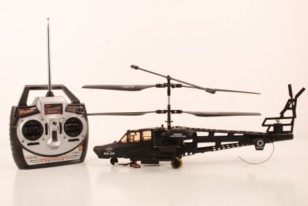 Discount Newest Black Air Shark KA-50 w/Gyro 3-Channel RC Helicopter ---NEW!