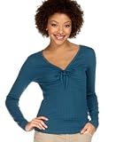 DKNY Jeans - DKNY Jeans V-Neck Layering Tee