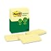 MMM655RPYW Post-it Notes, Original, Recycled, 3x5, 12/PK, Yellow