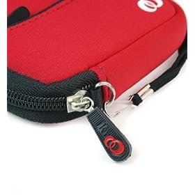 Kroo EVA Neoprene Quality Red Mini Sleeve Case Bag for Canon PowerShot SD4500 IS Digital Camera ..... Best Seller on Amazon!