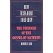 The Theology of the Gospel of Matthew (New Testament Theology)