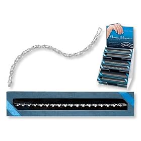 Classical Elegance Crystal Tennis Bracelet Gift Boxed by 