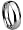 Tungsten Carbide 8 mm (5/16 in) High Polished Comfort Fit Domed Wedding Band Ring (Available in Sizes 8 to 11) size 8
