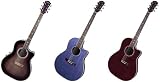 Acoustic/Electric CES Cutaway from Dillion, Wine Red