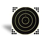 Birchwood Casey Sr35 Shoot-N-C Targets 17.75 Inch Bulls Eye Repair Pasters Self Adhesive