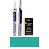 1 2 Oz. Azure Blue Paint Pen Kit for 1995 Hyundai All Models (XJ) by PaintScratch Automotive Touch Up Paint