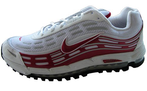 Nike Air Max TL 2.5 White Red Mens Running Shoes