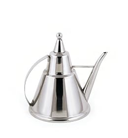 Stylish Olive Oil Bottle / Cooking Oil Dispenser - Fine Stainless Steel Serveware for Your Home