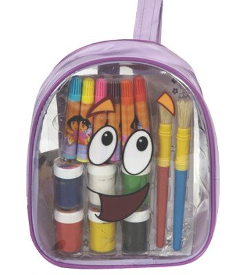 Childrens Toyshop  Toys : Dora the Explorer Art Filled Backpack