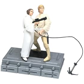 Luke Skywalker and Princess Leia Organa Swing To Freedom
