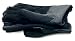 RoadPro RPDGL-007 Men's Black Large Padded Palm Fingerless Leather Glove