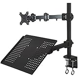 EZM Notebook/Monitor Extension Arm Mount Stand Desktop Clamp(002-0013)