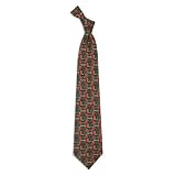Miami Hurricanes NCAA Pattern 3 Mens Tie (100% Silk)
