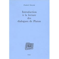 Introduction � l'�tude des dialogues de Platon