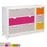 LittleMissMatchedTM SWITCHaroo 6-Drawer Dresser By Powell Furniture