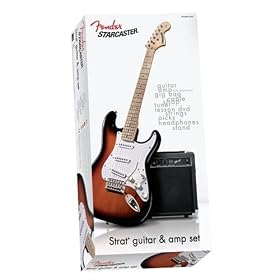 Fender Starcaster� Electric Guitar/Amp Package - FlameTop Finish