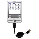 Review Gomadic  / Retractable USB Cable for the Sony Clie SJ20 with Power Hot Sync and Charge capabilities - Gomadic Brand w/ TipExchange Technology