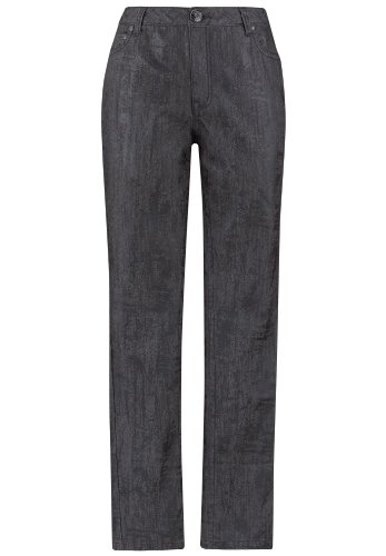 Avenue Plus Size Distressed Printed Skinny Jeans