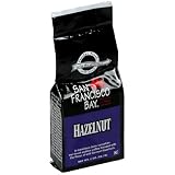 San Francisco Bay Coffee, Hazelnut, Ground, 2-Ounce Trial Bags (Pack of 12)