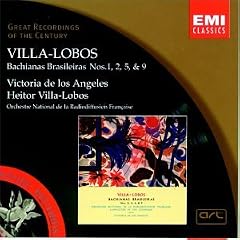 Villa-Lobos: Bachianas Brasileiras Nos. 1, 2, 5 & 9 / ORTF National Orchestra, De Los Angeles