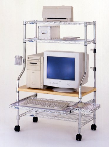 Cover image : ルミナス25mm 木天板パソコンデスク 幅76cmタイプ MH7614-6PD