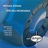 Image of album by Michael Nyman