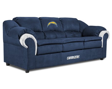 Imperial San Diego Chargers Pub Sofa