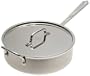 Cuisinart TPC33-28H MultiClad Pro Stainless 5-1/2-Quart Saute Pan with Helper Handle & Lid