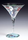 Santa Barbara GLS4-5580B Lolita Martini Glass, Dentist-Tini