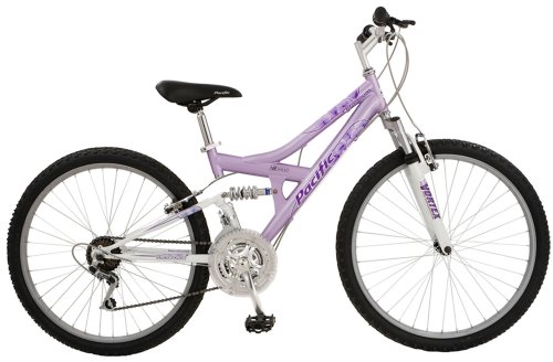 Pacific Chromium Women's Dual Suspenstion Mountain Bike (26-Inch Wheels)