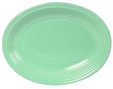 Kitchen & Housewares : Homer Laughlin China Fiesta Sea Mist Oval Platter 11 5/8"