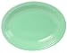 Homer Laughlin China Fiesta Sea Mist Oval Platter 11 5/8
