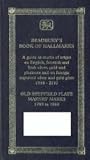 Cover of Bradbury's Book of Hallmarks by Frederick Bradbury 1872212050