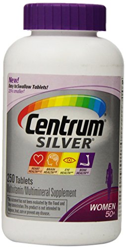 New! Easier to Swallow Centrum Silver Women s 50+ 250 tablets