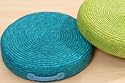 Green Straw Cushion