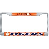 Clemson Tigers NCAA Chrome License Plate Frame