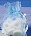 Blue Organza Favor Bags