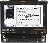 JENSEN VM9511TS 7 Inch Touch-Screen In-Dash DVD Player with Secure Digital Card Reader