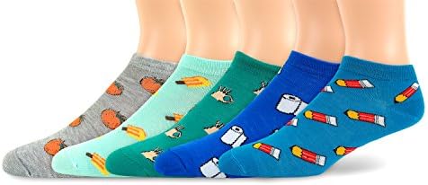 Ugly Feet Socks Women 5 Pack Colorful Casual Ankle Socks - Socks Size 9-11