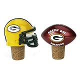 Green Bay Packers NFL Wine Bottle Cork Set (2.25)