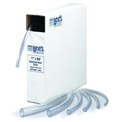 Lee's Flex Aquarium Tubing, Clear, 1-1/4-Inch by 50-Foot, Slip-Fit
