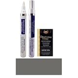 1 2 Oz. Dark Gray Metallic (Bumper) Paint Pen Kit for 2001 Acura MDX (NH-633M) by PaintScratch Automotive Touch Up Paint