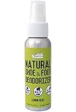 All Natural Shoe Odor Eliminator Spray - Shoe & Foot Spray for Work, Sports, or Every Day Shoes