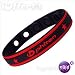 Phiten Bracelet,titanium Bracelet (A) Black Red