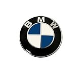 BMW Steering Wheel Emblem 44mm - Blue