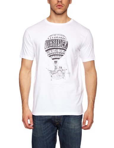 Quiksilver Herren T-Shirt Basic, white, 44-46(S), KMMJE9312 Preisvergleich