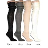 Womens Premium Over The Knee Soft Texture Socks - Size 9-11, Colors Available