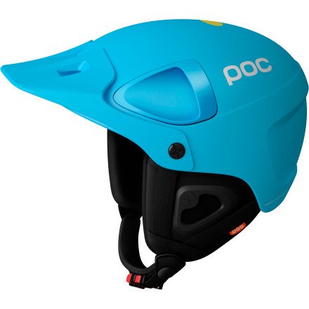 POC Synapsis 2.0 Helmet (Coral Blue, Medium/55-56)